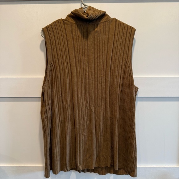 Requirements Brown Cowl Neck Sweater - Picture 7 of 8